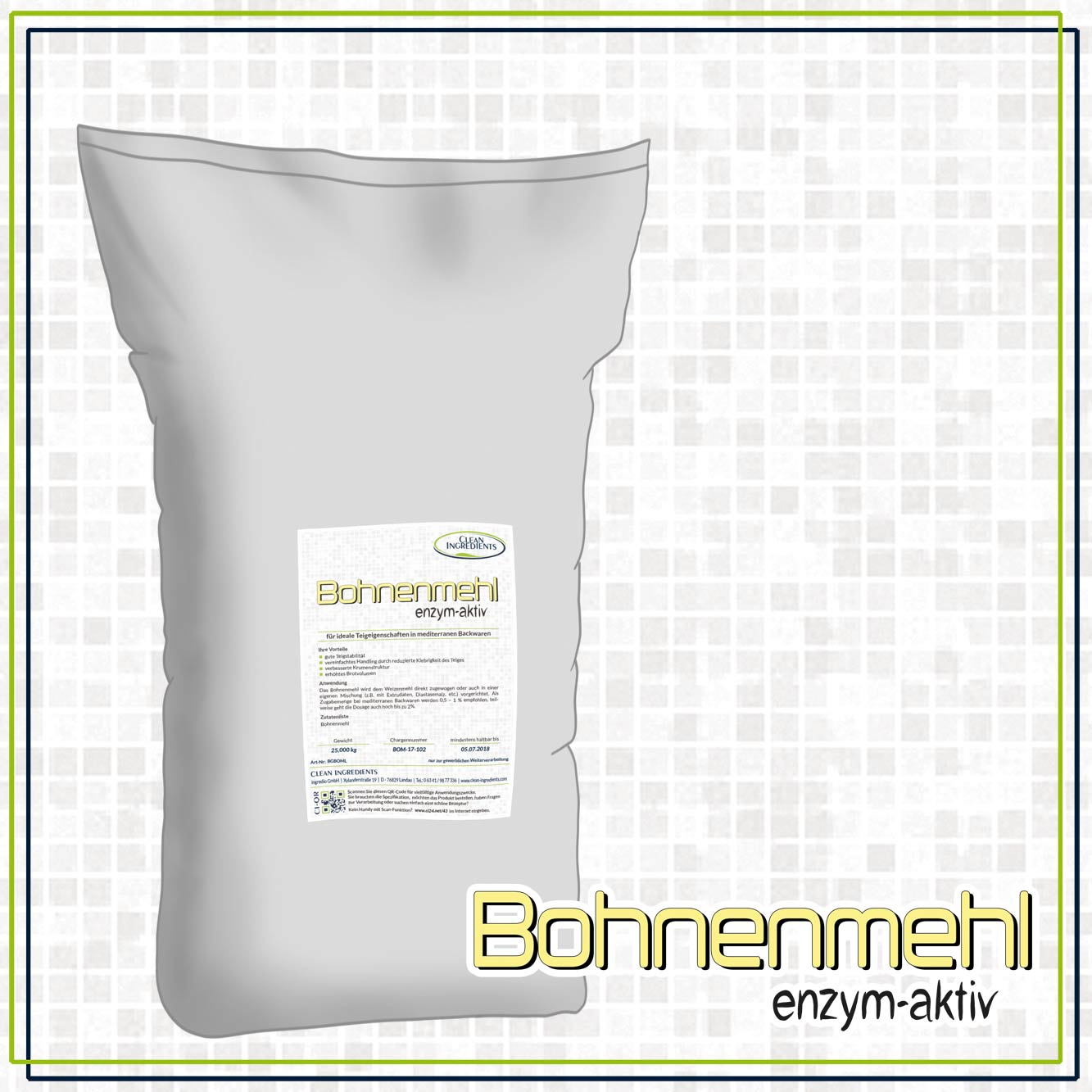 Bohnenmehl