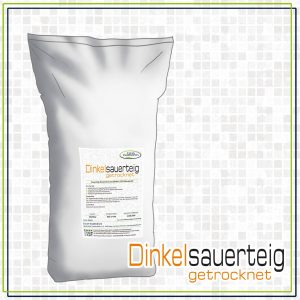 Dinkelsauerteig getrocknet