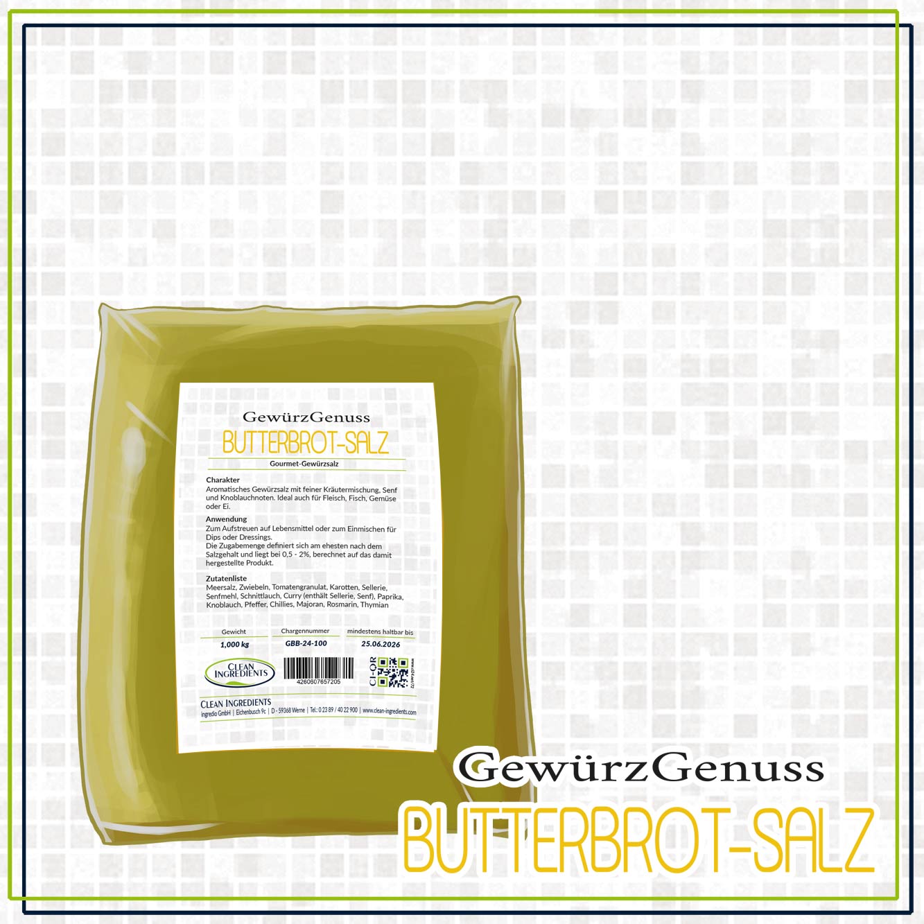 GewürzGenuss "Butterbrot-Salz"