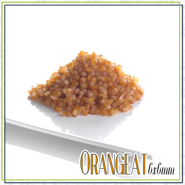 Orangeat 6x6mm – Bild 2